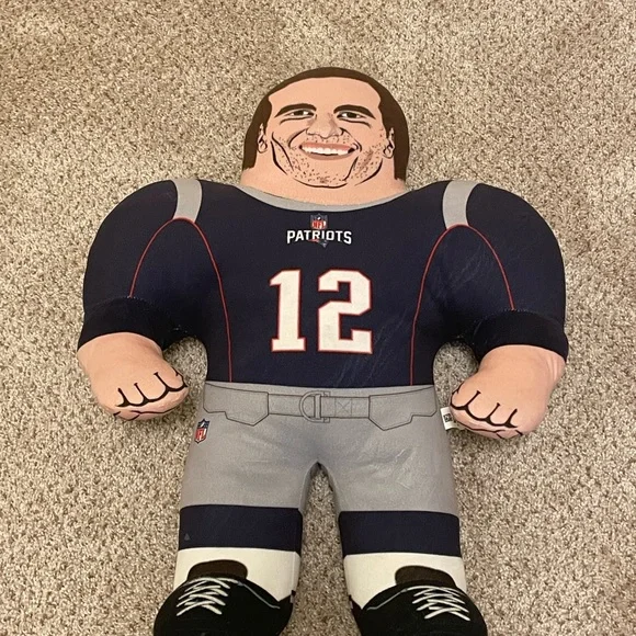 RARE TOM BRADYNFLPA Forever Collectibles Plush New England Patriots Studds 22